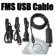 Usb FMS кабель 3 + 1 для TX,Esky, JR, Futaba, Warkera, Flysky
