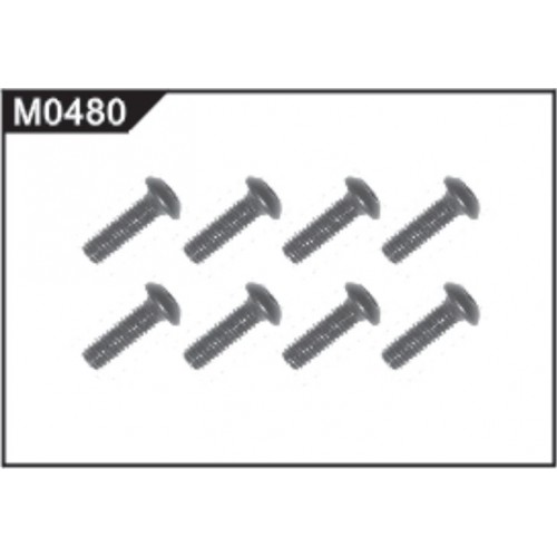 M0480 Cross Top Screw (M2.6*10mm head Ф5.6mm)