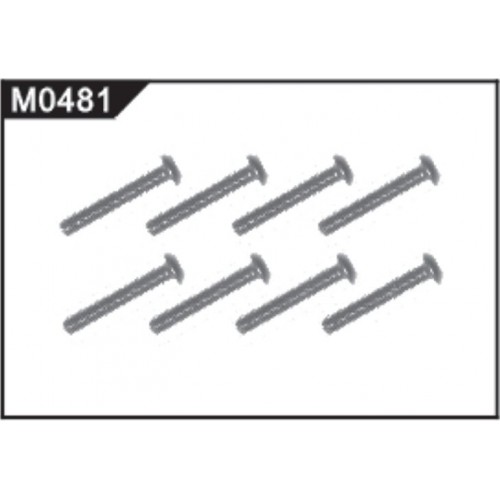 M0481 Cross Top Screw (M3.0*18mm head Ф5.5mm)